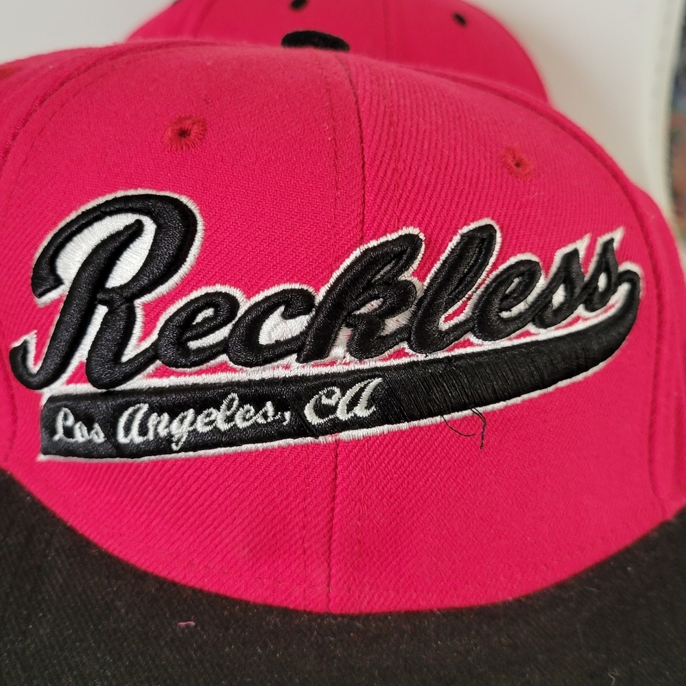 Vintage Young & Reckless Lids/Hats (Set Of 2)